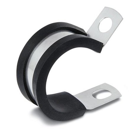 KMC KMC Stampings COL4809Z1 3 in. Medium Duty Clamp With Epdm Rubber Cushion .281 Screw Hole Pack - 10 Pieces COL4809Z1